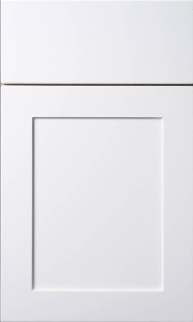 shaker white thermofoil door